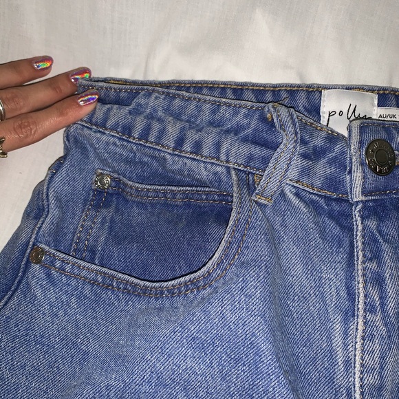 Princess Polly Blue Swalla Shorts - Picture 6 of 6